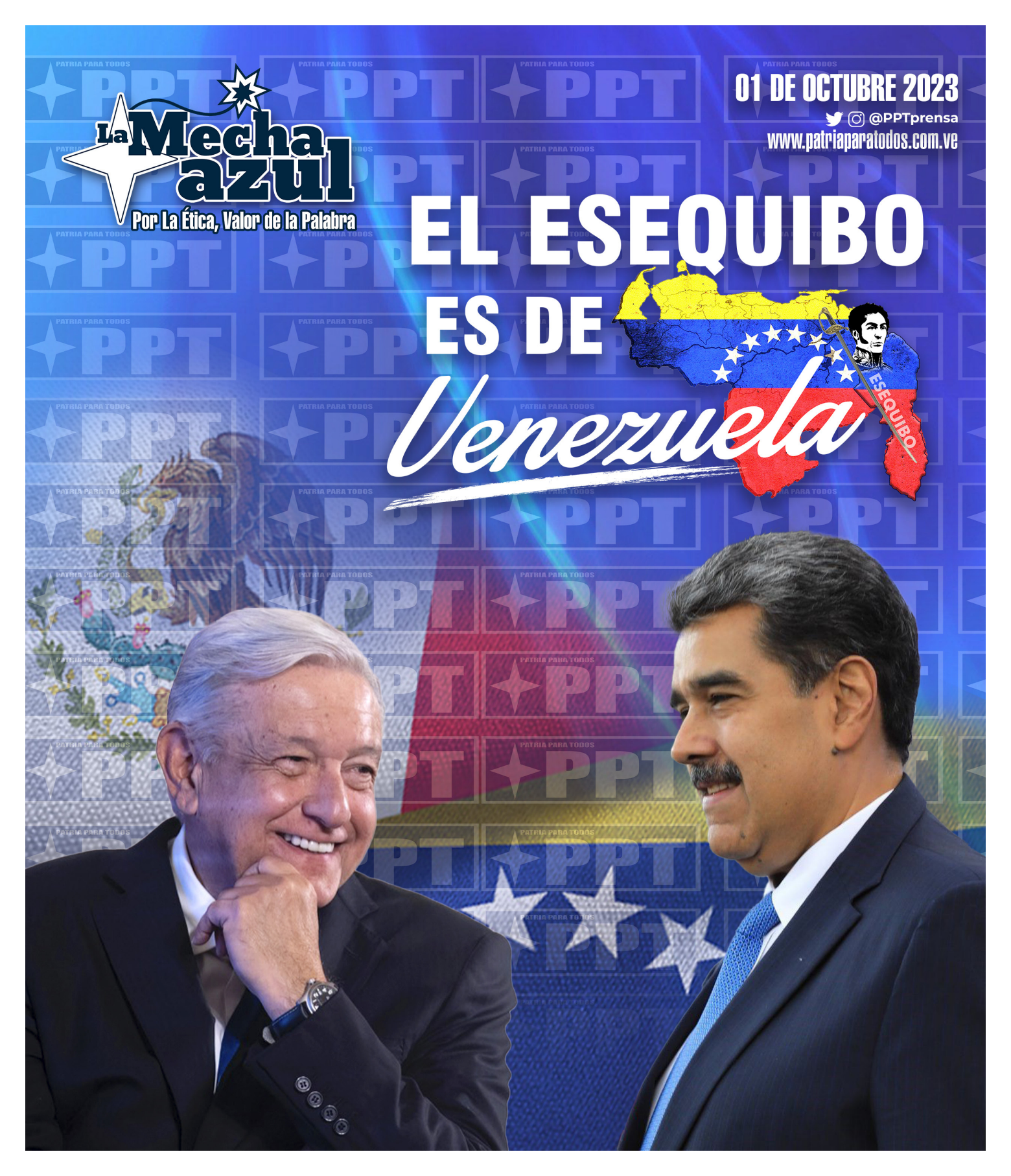 Portada La Mecha Azul - 01 de Octubre 2023