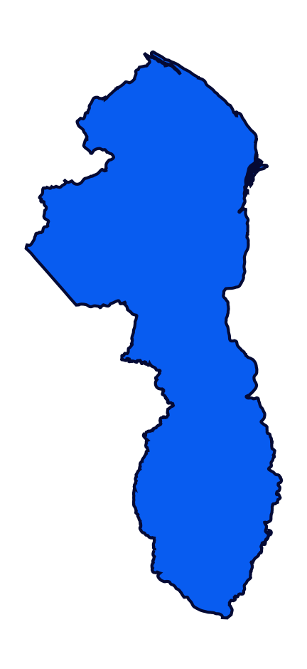 Silueta Oficial del Estado Guayana Esequiba