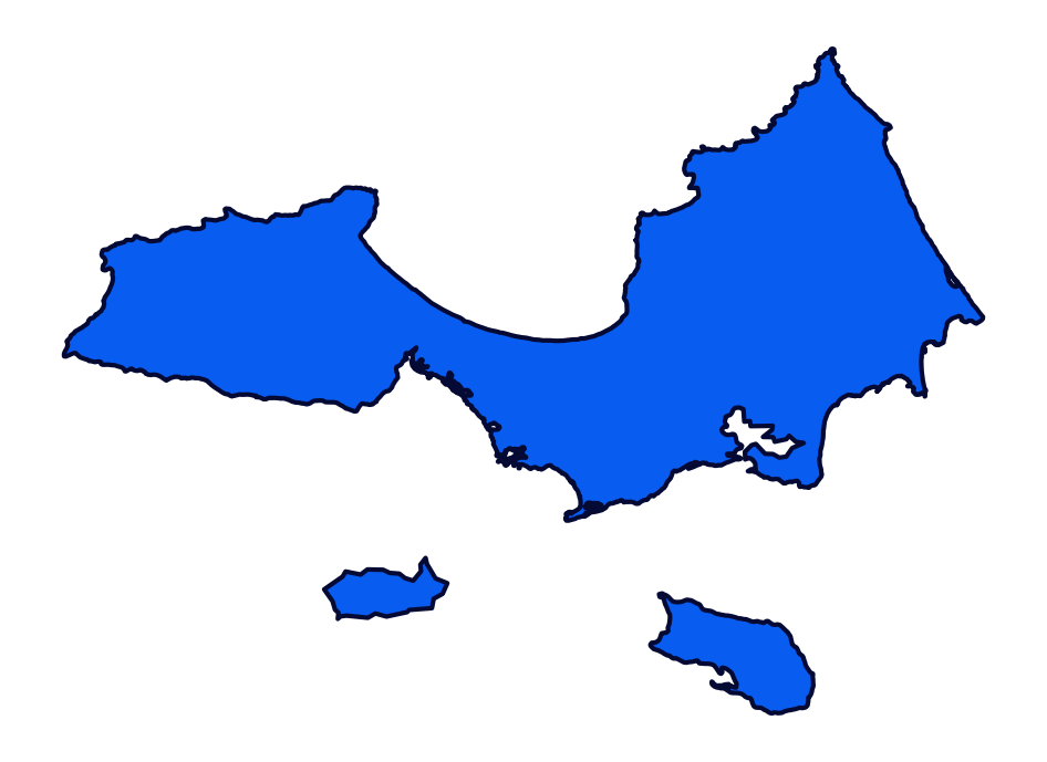 Silueta Oficial del Estado Nueva Esparta